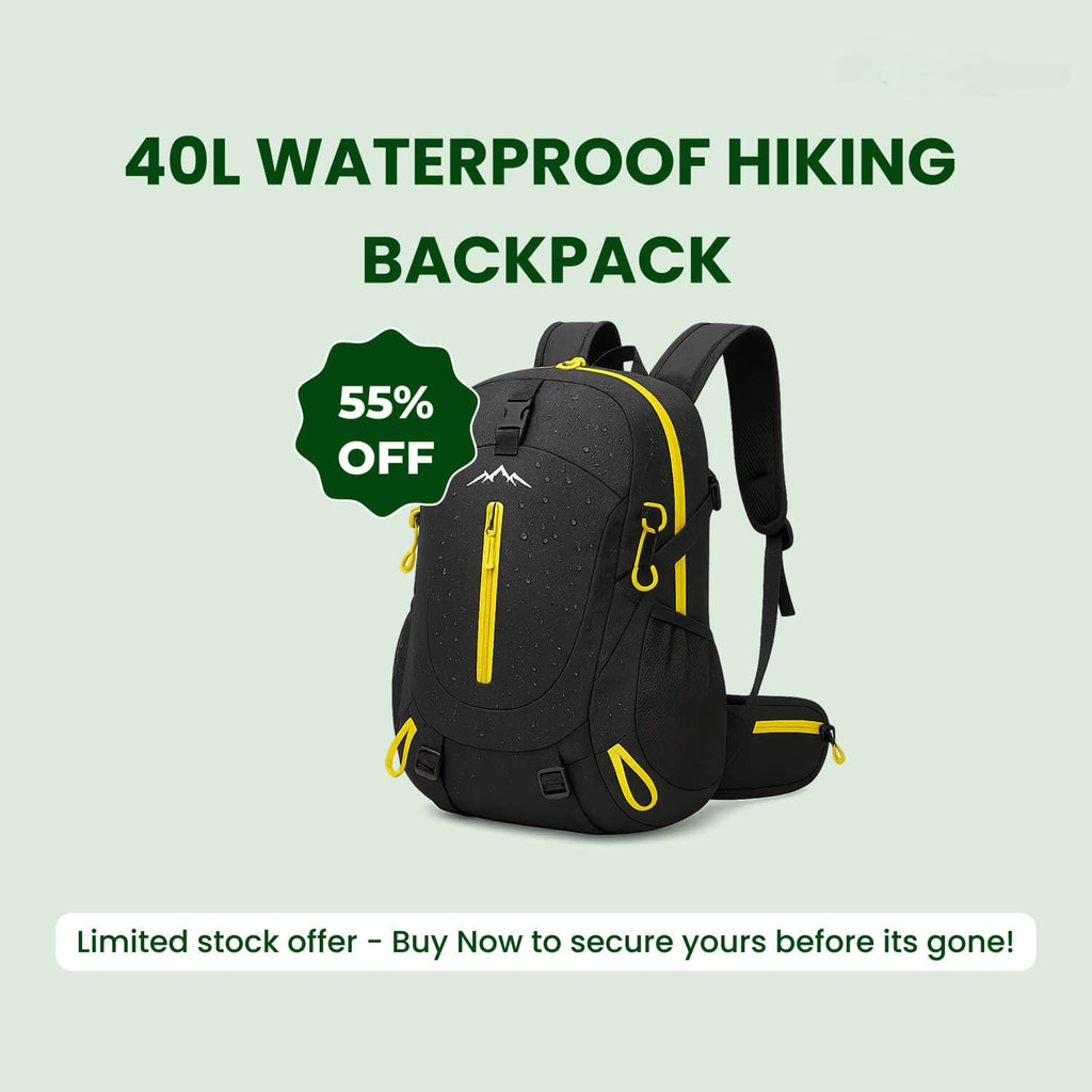Avtoit | 40L Waterproof Hiking Backpack with Multiple Compartments for Outdoor Adventures and Travel
