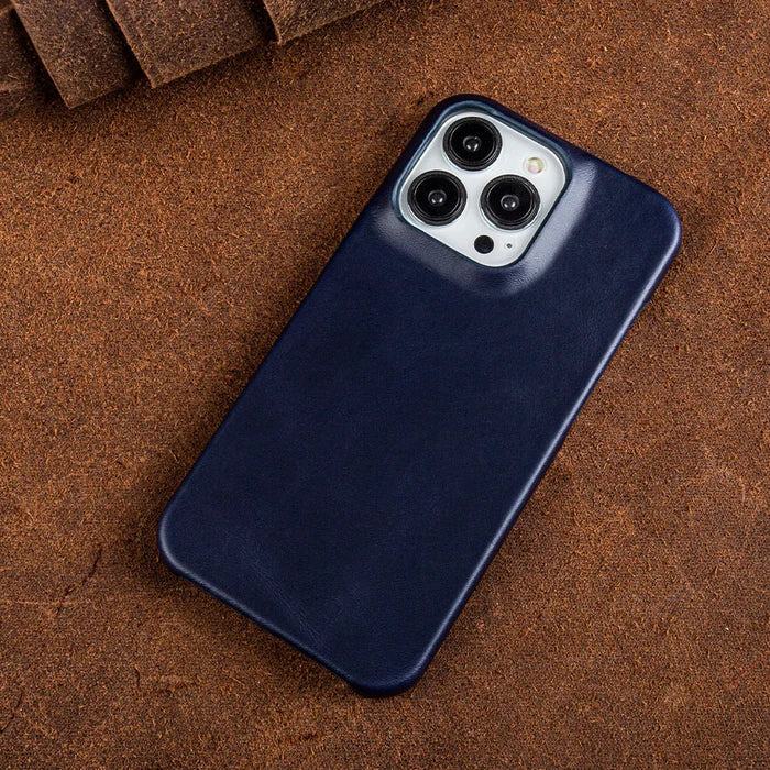 Avtoit | Oil Wax Genuine Leather Apple iPhone Case