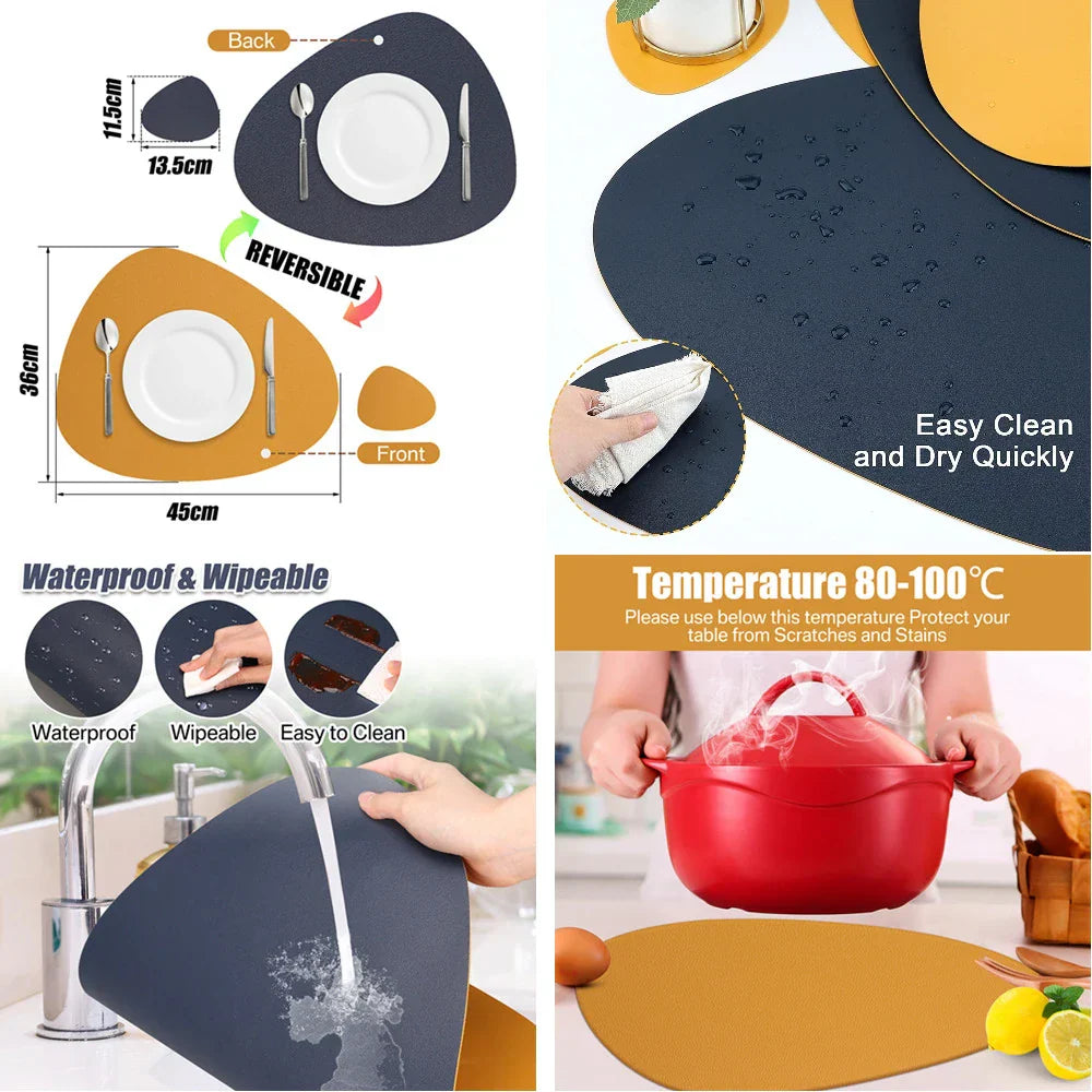 Avtoit | Irregular Placemat Leather