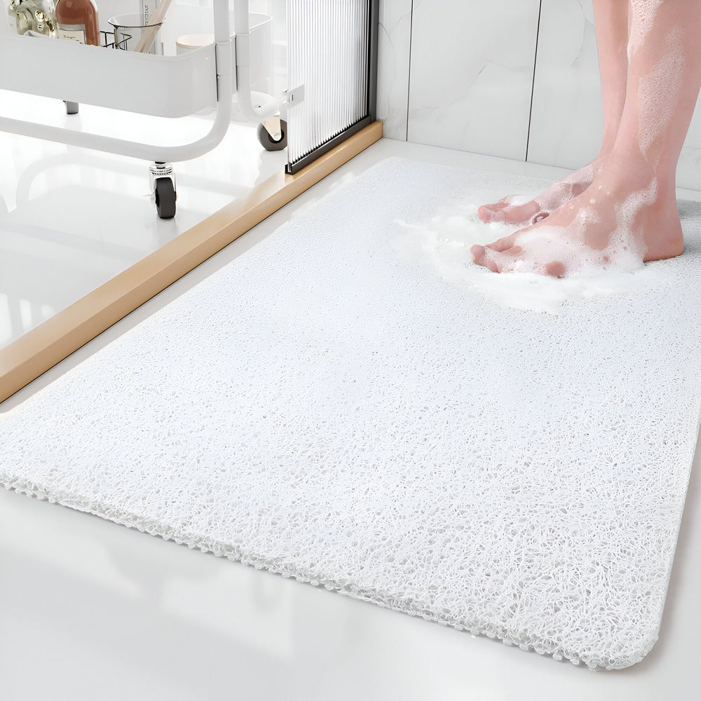 Non-Slip Shower Mat with Cushioned Surface