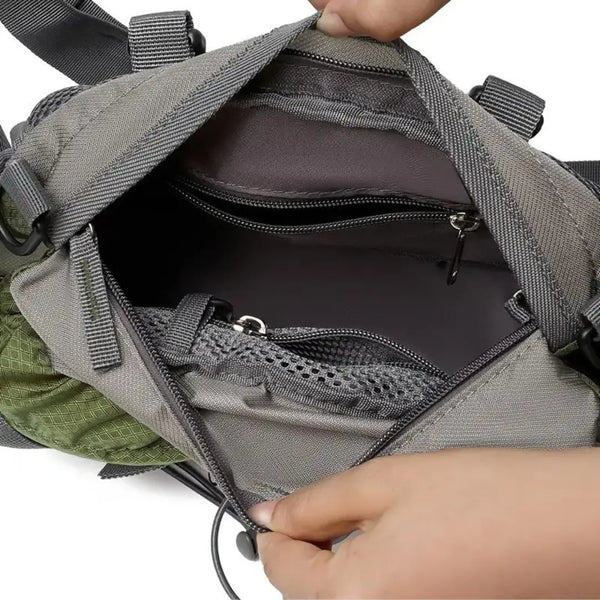 Avtoit | Waterproof Hiking Waist Bag – 5L Bum Bag with Zippered Pockets for Walking & Outdoor Adventures