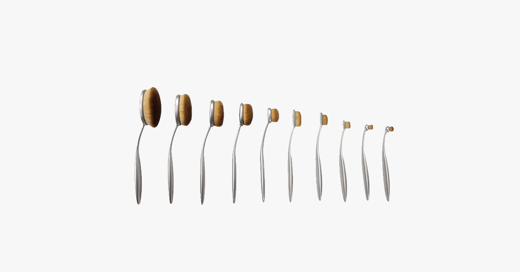 Avtoit | Aphrodite 10-piece oval brush set