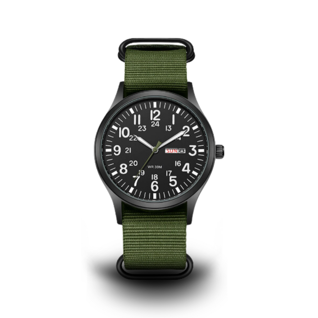 Avtoit | Men’s Rugged Outdoor Watch – Waterproof Military-Style Stainless Steel Timepiece