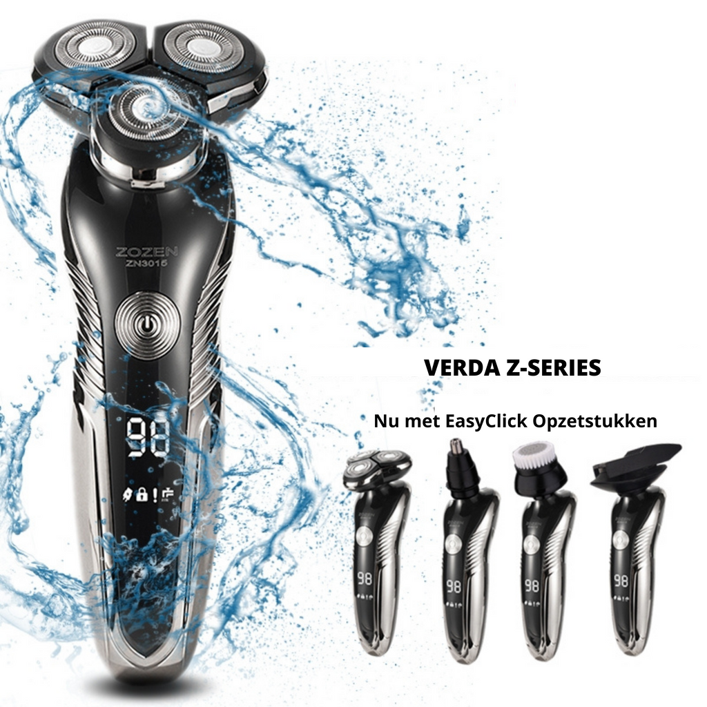 Avtoit | Rechargeable Wet & Dry Electric Shaver for Men – Waterproof Grooming with LCD Display