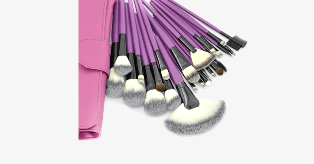 Avtoit | Purple Tulip 24-piece Brush Set