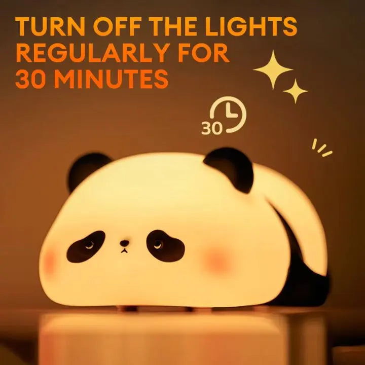 Avtoit | Panda Night Light – Soft, rechargeable and versatile