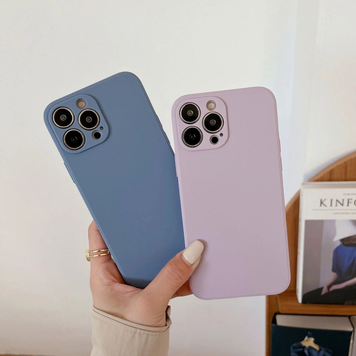 Avtoit | Pastel Solid Color Silicone iPhone Case