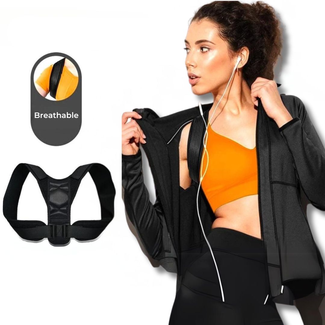 Avtoit | Adjustable Back Brace Posture Corrector for Chronic Pain Relief and Daily Comfort Support