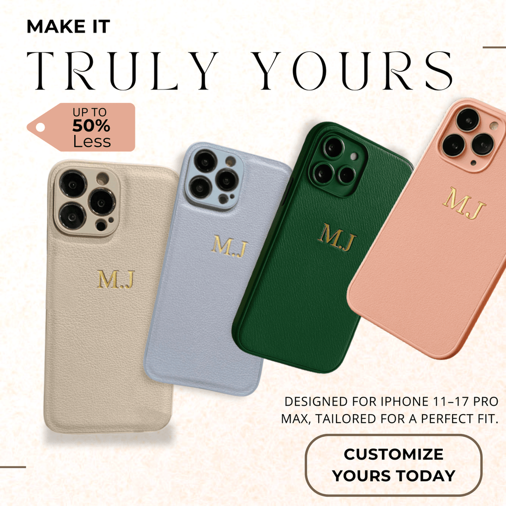 Avtoit | Personalized Leather Case for iPhone 11–17 Pro Max