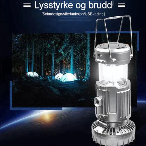 Avtoit | Portable LED Camping Lamp With Fan