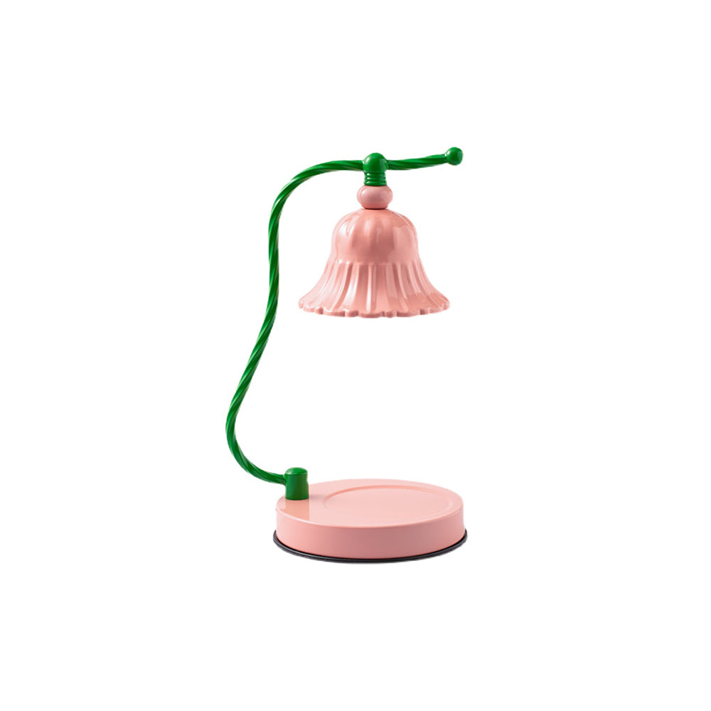 Avtoit | BloomAura – Charming Pink Glass Table Lamp