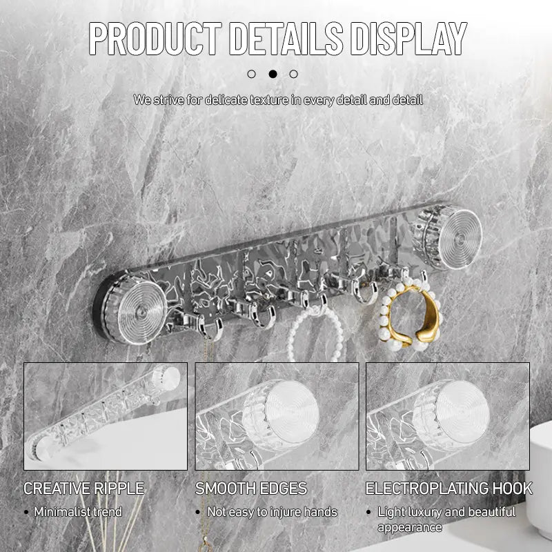 Avtoit | Space-saving suction cup hooks with adjustable folding design