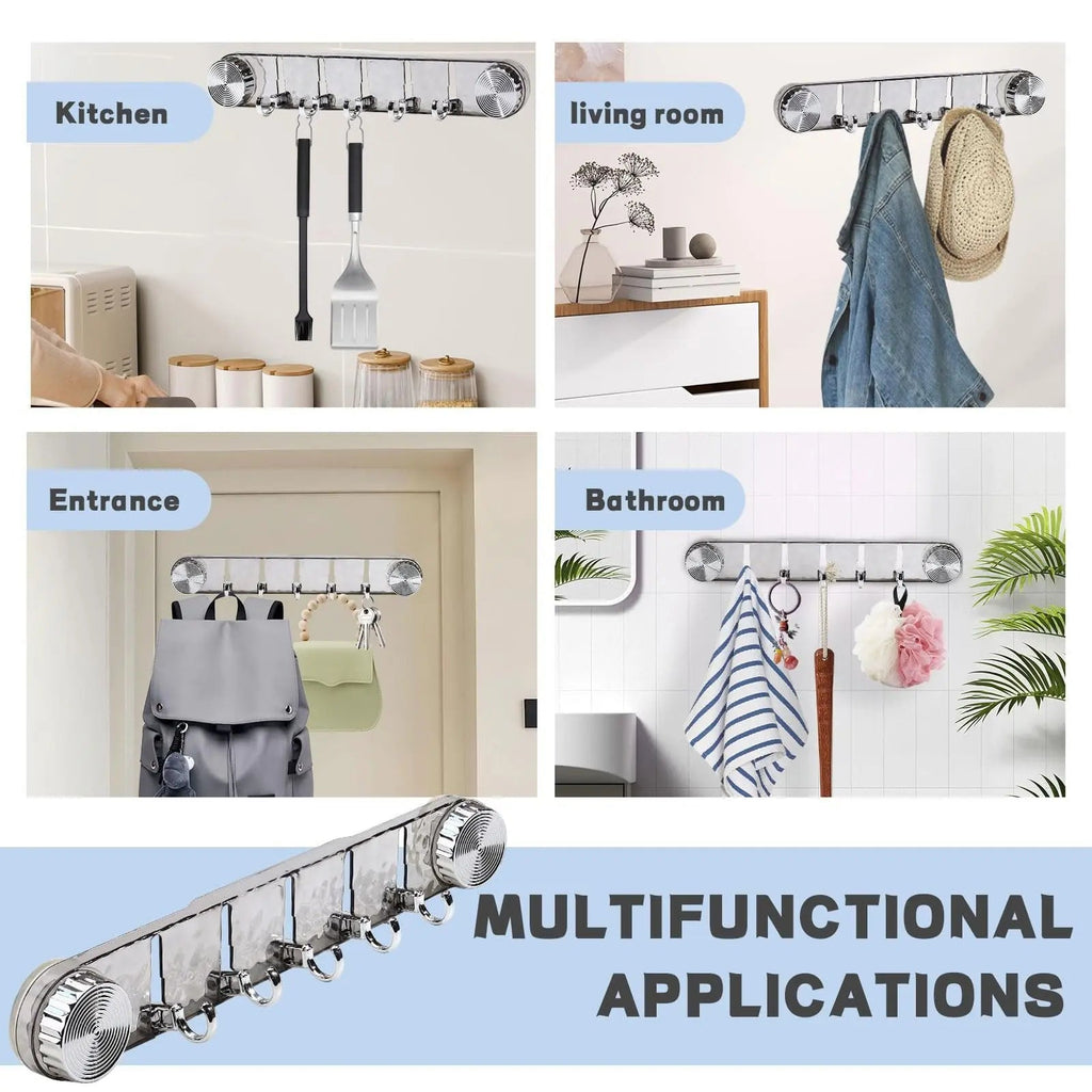 Avtoit | Space-saving suction cup hooks with adjustable folding design