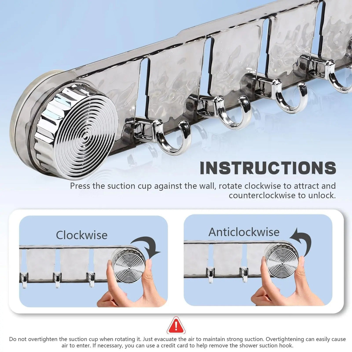 Avtoit | Space-saving suction cup hooks with adjustable folding design