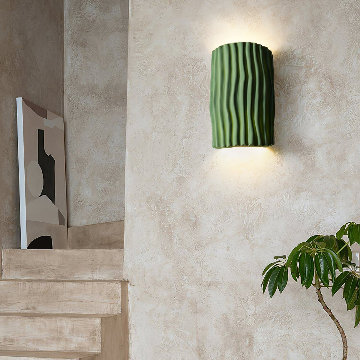 Avtoit | NordicLuxe – Resin Wall Light with Warm and Inviting Glow