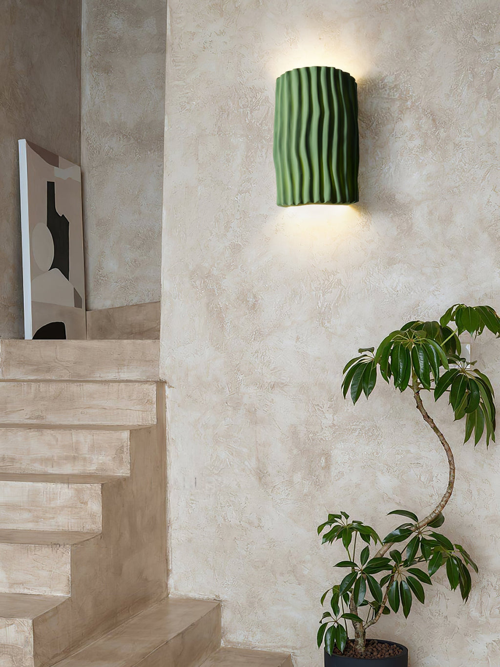 Avtoit | NordicLuxe – Resin Wall Light with Warm and Inviting Glow