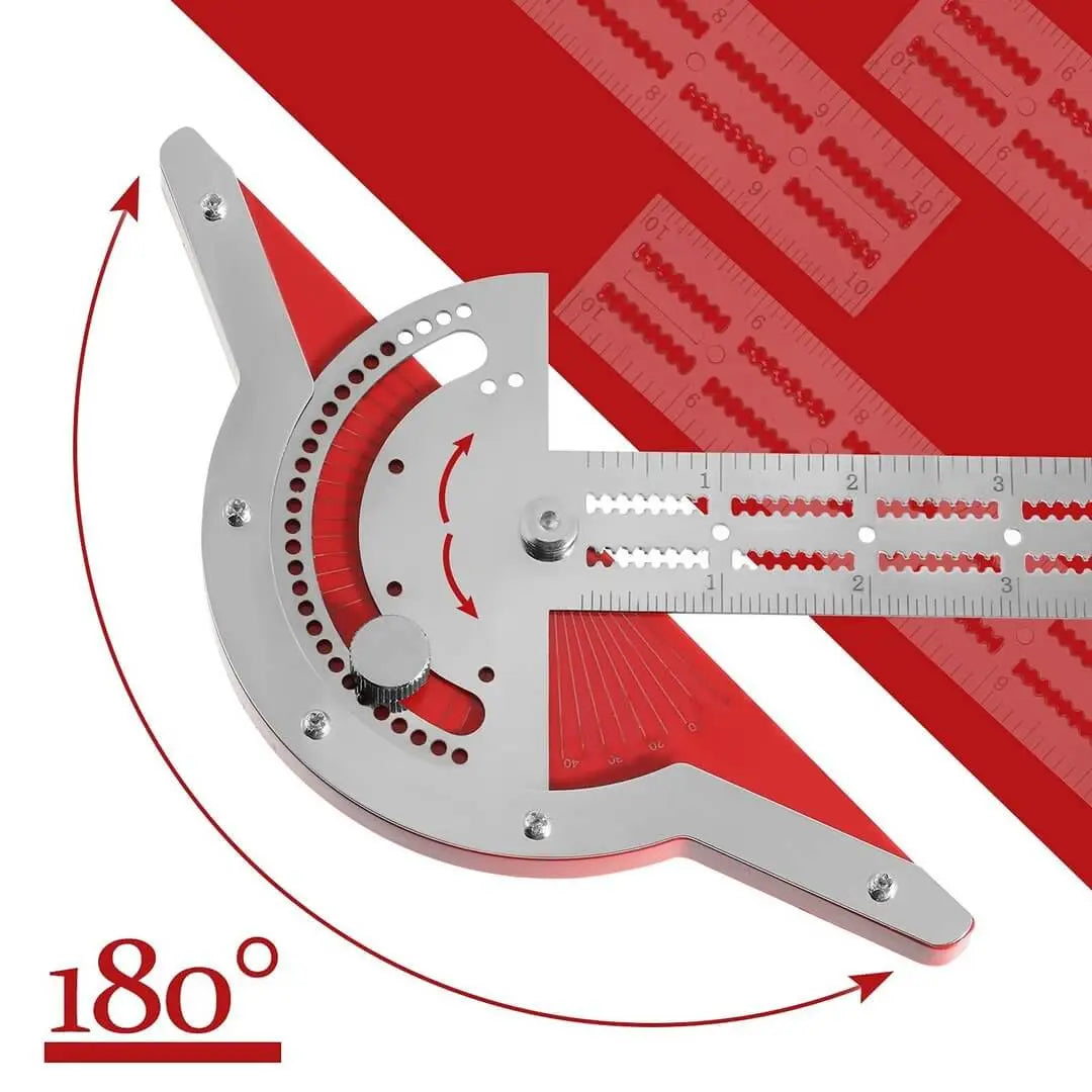 Avtoit | High-Quality Precision Edge Ruler for Accurate DIY Measurements and Maximum Accuracy
