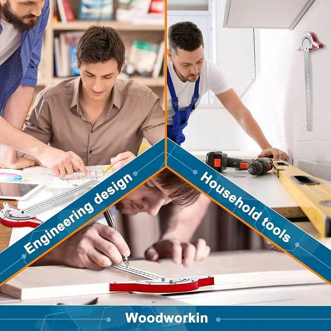 Avtoit | High-Quality Precision Edge Ruler for Accurate DIY Measurements and Maximum Accuracy