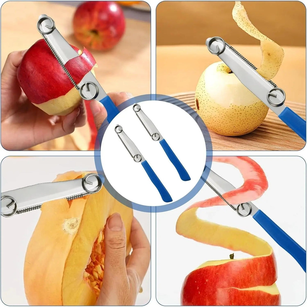 Avtoit | Practical Kitchen Set 3-in-1 – Peeler, Spiral Cutter & Citrus Juicer in one