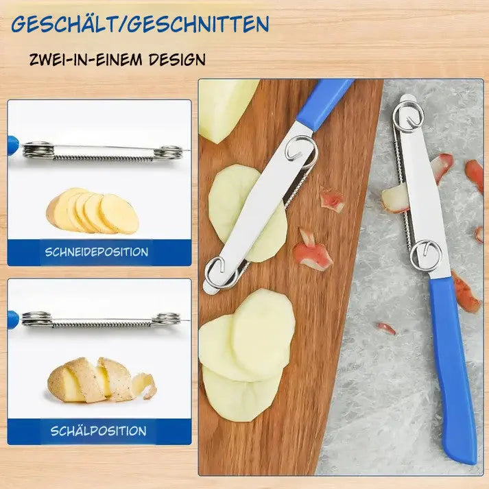 Avtoit | Practical Kitchen Set 3-in-1 – Peeler, Spiral Cutter & Citrus Juicer in one