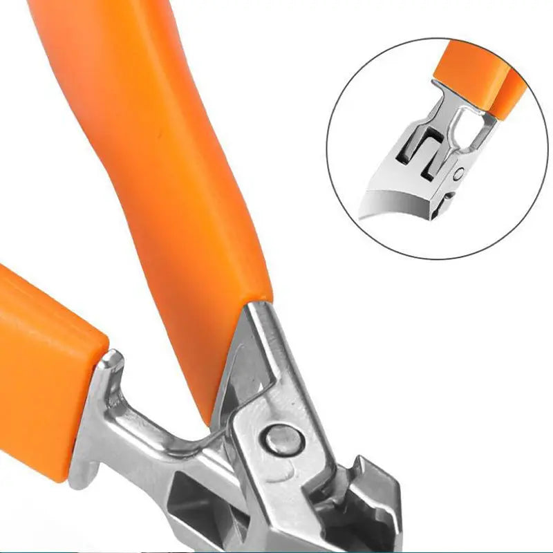 Avtoit | Nail clipper with wide handle & splash guard – For thick nails without effort