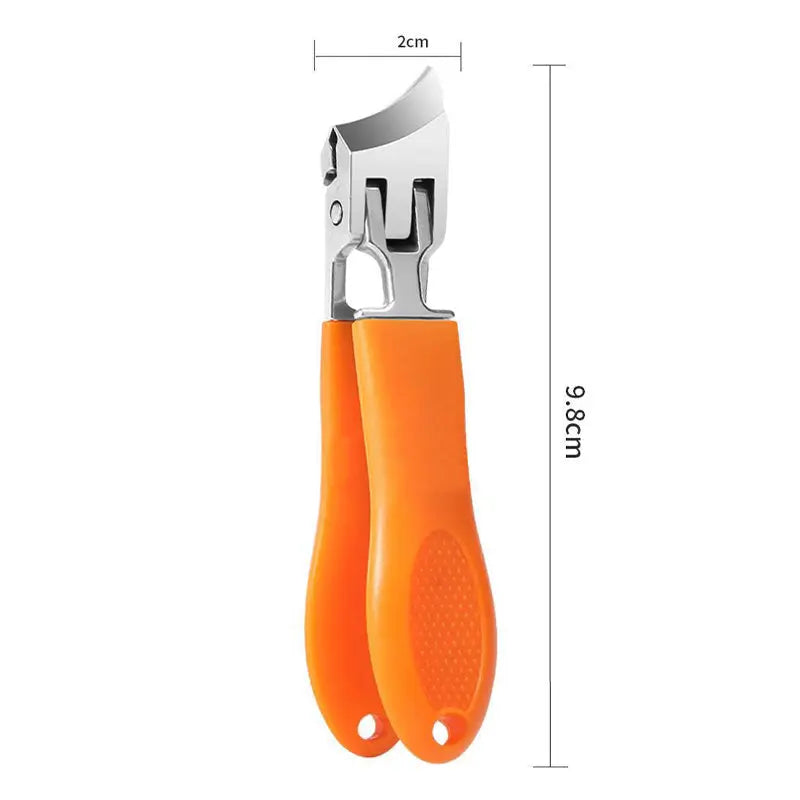 Avtoit | Nail clipper with wide handle & splash guard – For thick nails without effort