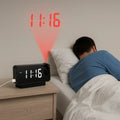 Avtoit | Projection alarm clock with mirror display and large LED screen