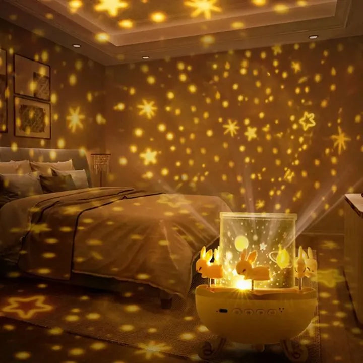 Avtoit | Projector night lamp with 12 motifs & Bluetooth – For magical light moments