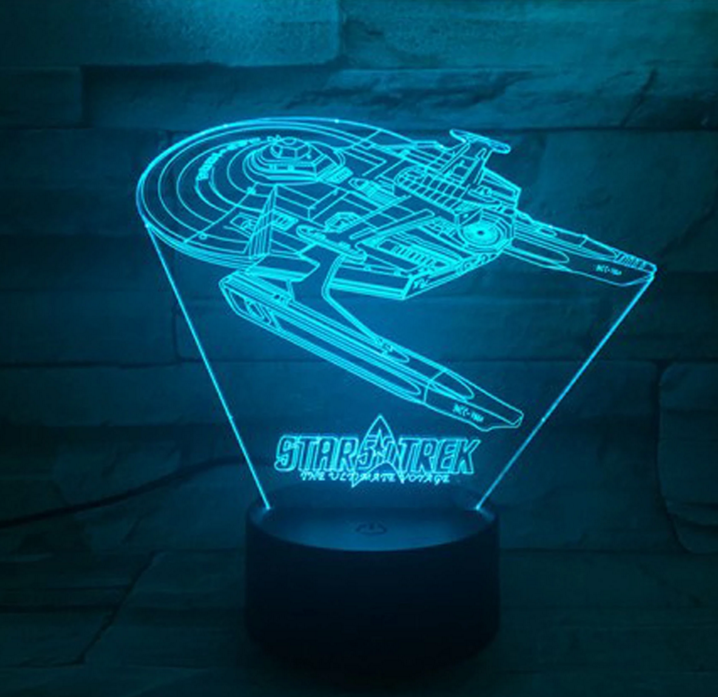 Avtoit | Star Trek 3D optical illusion lamp