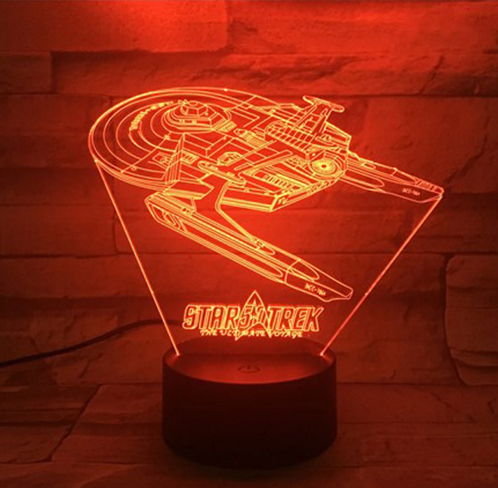 Avtoit | Star Trek 3D optical illusion lamp