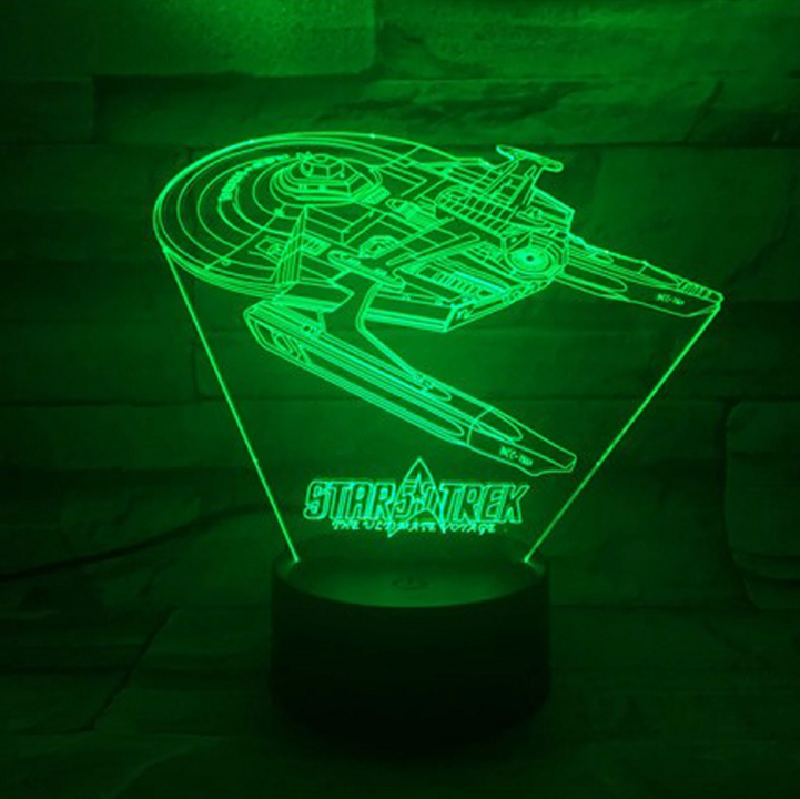 Avtoit | Star Trek 3D optical illusion lamp