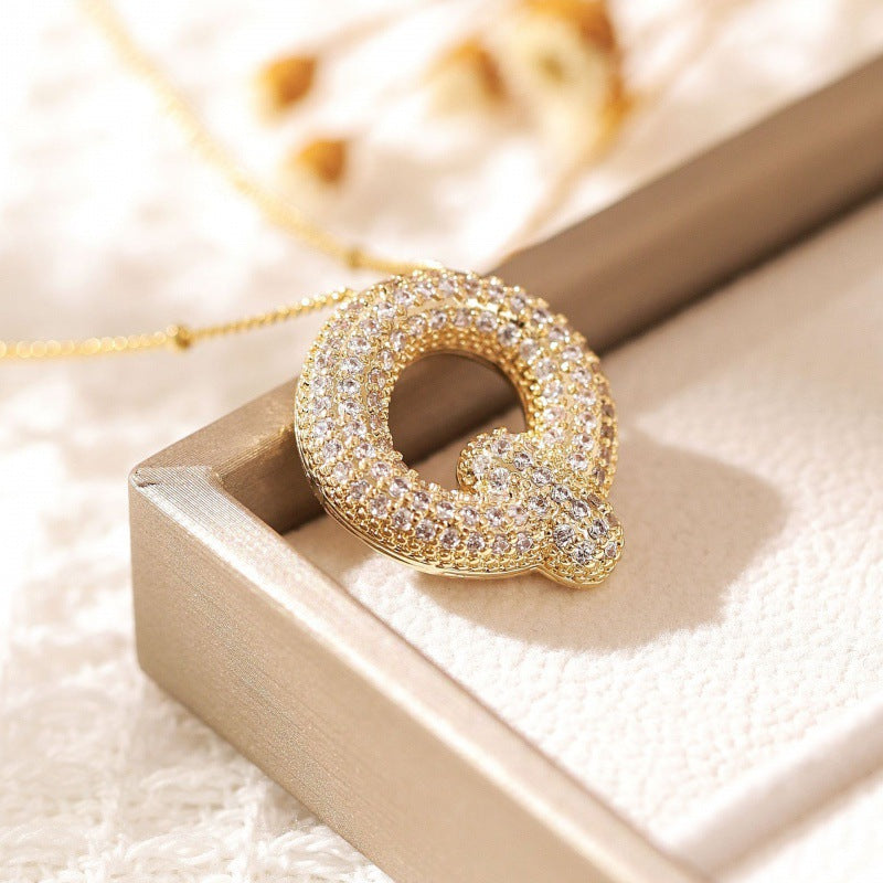 Avtoit | Alphabet-Diamond-Pendant-Necklace