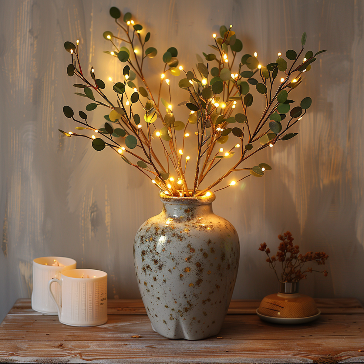 Avtoit | LumiVista Magical Olive Branch String Light – 70cm Elegant LED Decoration