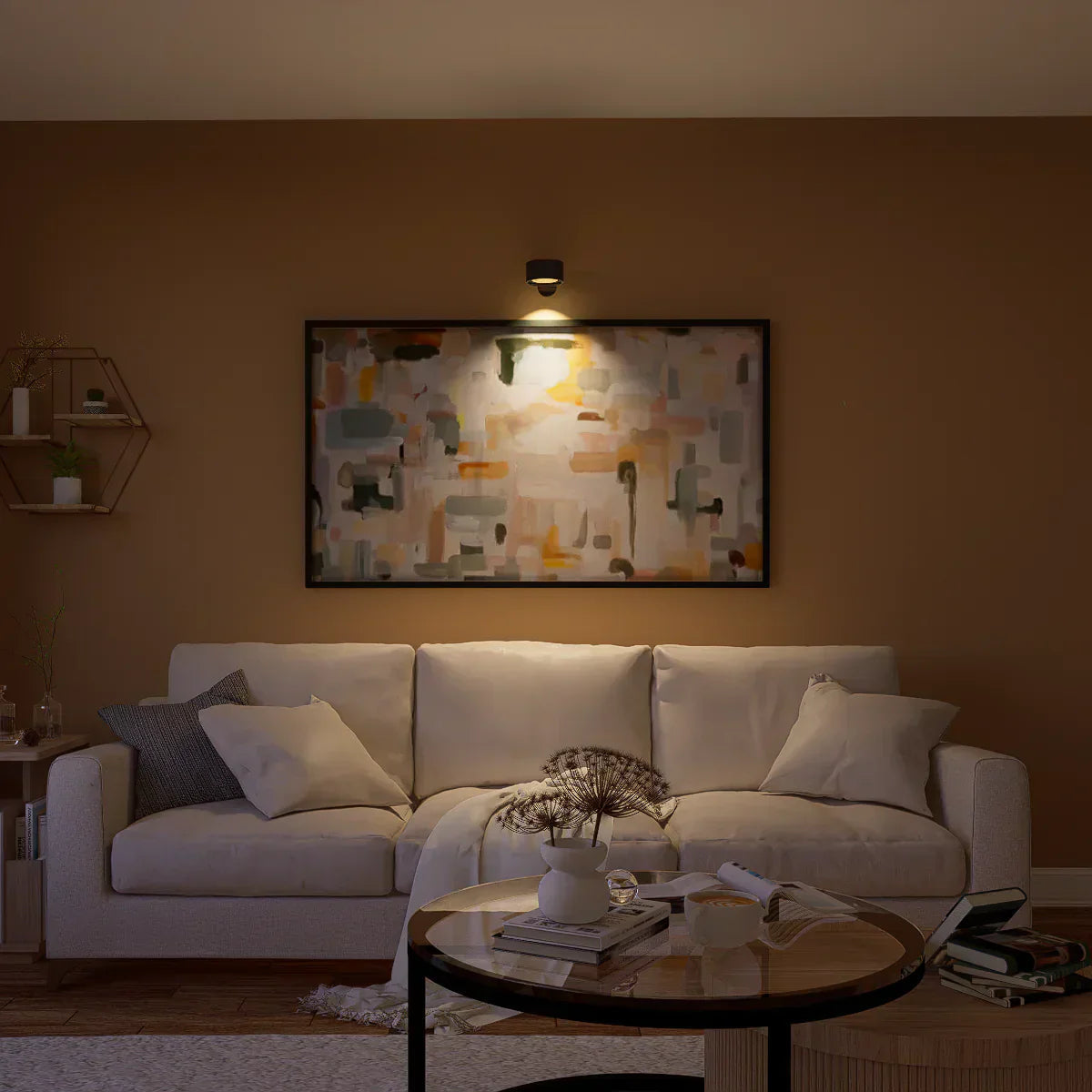 Avtoit | Spotlight Wireless Wall Lamp - 360° Rotation, Dimmable, Rechargeable Wall Light