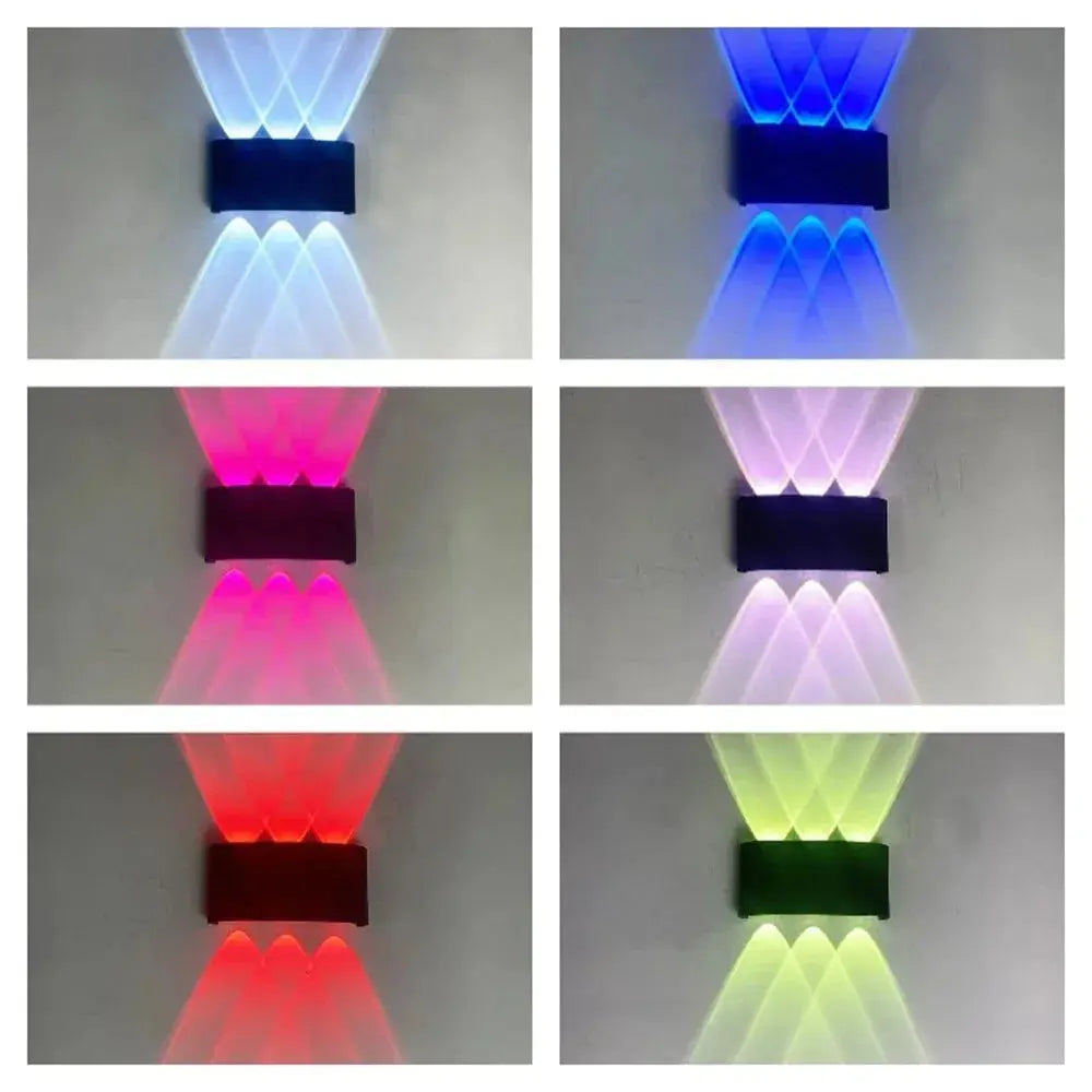 Avtoit | RGB Solar Wall Light – Four-Sided Ambient Lighting