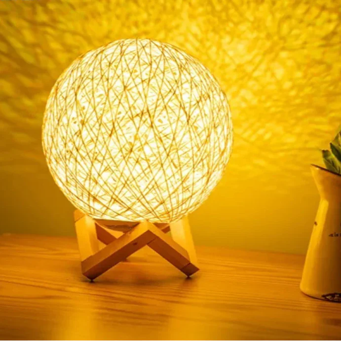 Avtoit | Rattan Ball Lamp