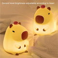 Avtoit | Capybara Light - Rechargeable Cartoon Capybara Silicone Night Light with 800mAh Battery