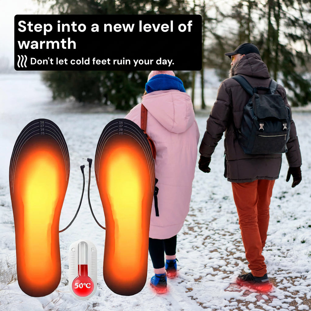Avtoit | Rechargeable Heated Insoles UK – Best Thermal Shoe Inserts for Boots, Work Boots & Everyday Winter Comfort