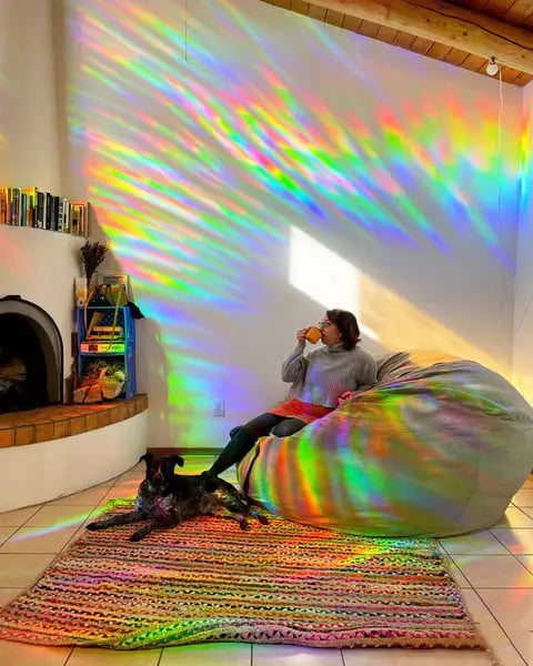 Avtoit | Rainbow Window Film – Color Play & UV PRedection without Adhesive
