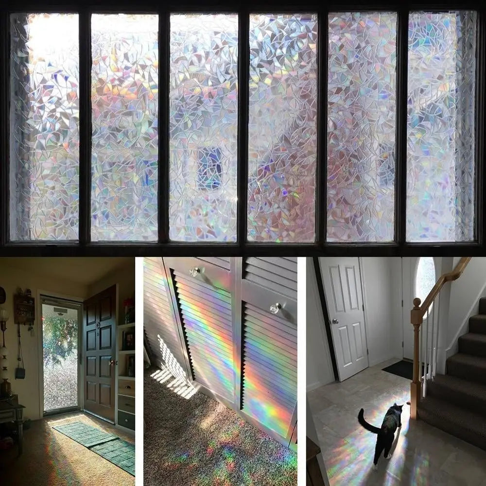 Avtoit | Rainbow Window Film – Color Play & UV PRedection without Adhesive