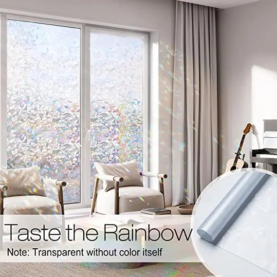 Avtoit | Rainbow Window Film – Color Play & UV PRedection without Adhesive