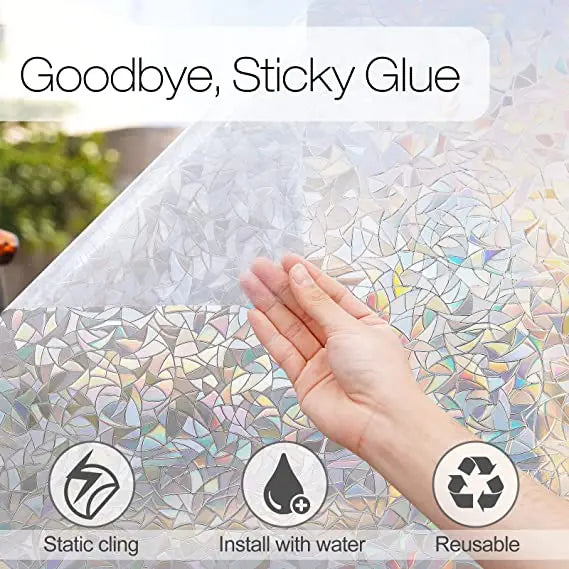 Avtoit | Rainbow Window Film – Color Play & UV PRedection without Adhesive
