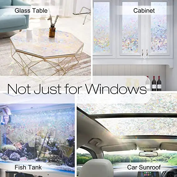 Avtoit | Rainbow Window Film – Color Play & UV PRedection without Adhesive