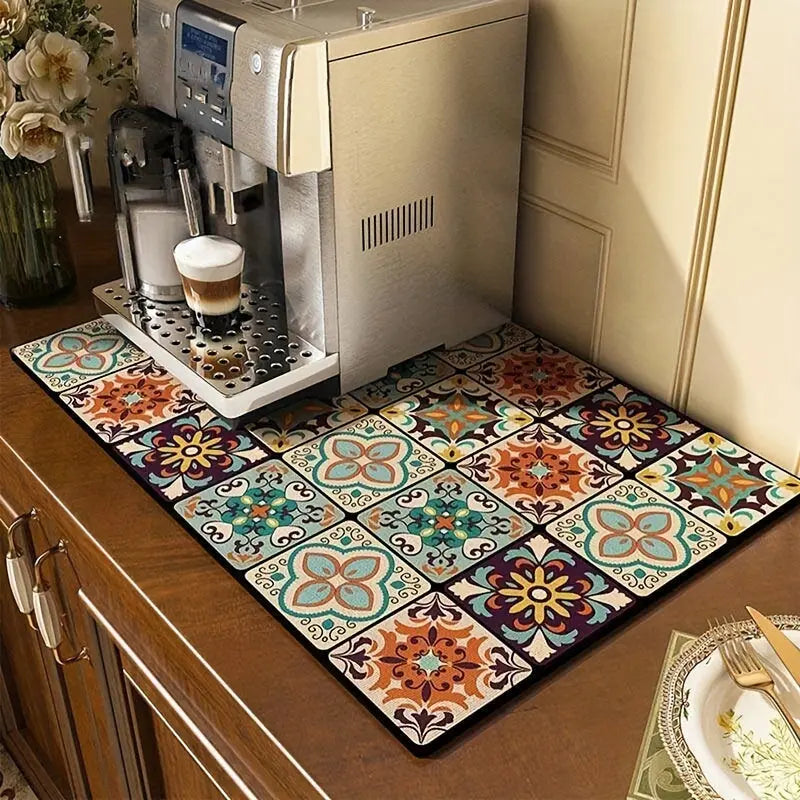 Avtoit | Retro-Quick-drying Drain Mat for Kitchen & Counters