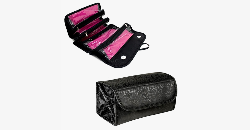 Avtoit | Roll and Go Travel Cosmetic Bag – Travel like a Pro!