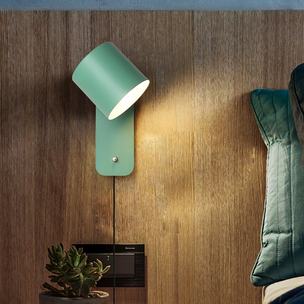 Avtoit | Lunara | Cylindrical Wall Lamp with Plug-In Cord