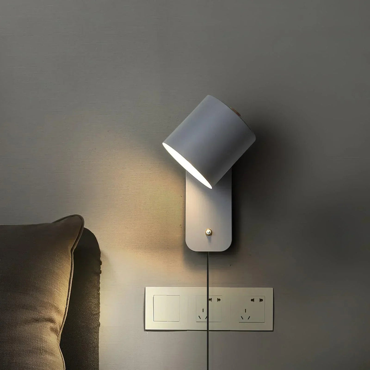 Avtoit | Lunara | Cylindrical Wall Lamp with Plug-In Cord