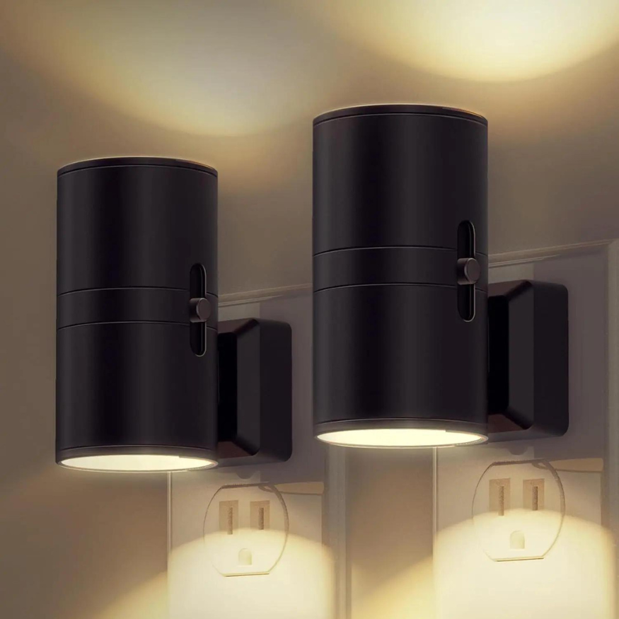 Avtoit | Dimmable Plug-In Night Light with Motion Sensor - LED Light for Bedrooms, Hallways, and Stairs