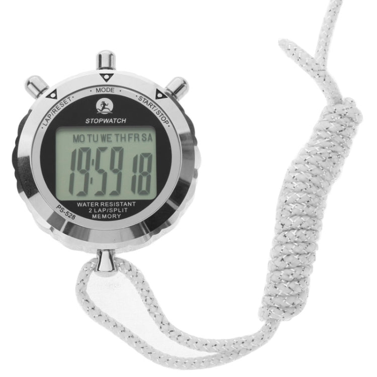 Avtoit | PS528 Metal Stopwatch Professional Chronograph Handheld Digital LCD Sports Counter Timer with Strap