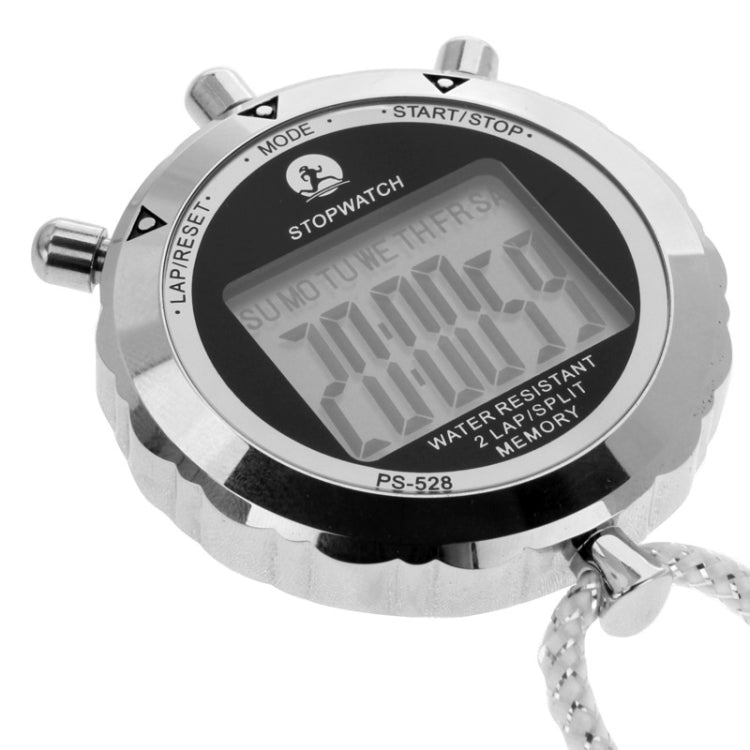 Avtoit | PS528 Metal Stopwatch Professional Chronograph Handheld Digital LCD Sports Counter Timer with Strap